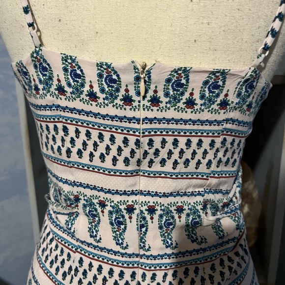 Everly mini dress spaghetti straps pink and blue size medium - Picture 6 of 11